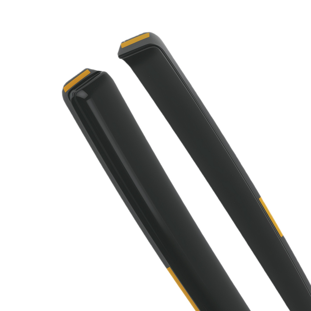 In-Channel Wind Deflectors compatible for BMW 5 Series E60 2004-2010 Tinted Black 4pcs