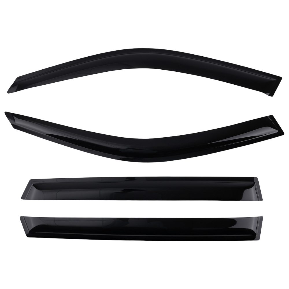 Wind Deflectors Visors Rain Shields compatible for BMW X5 F15 2013-2018 Outside Mount