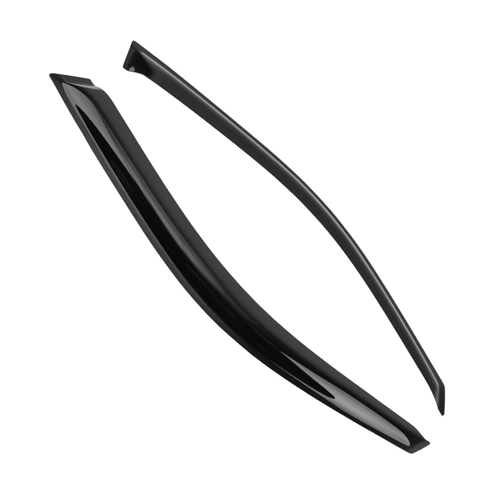 Wind Deflectors Guard Kit compatible for BMW X5 E53 1999-2006 Outside Mount Black Tinted