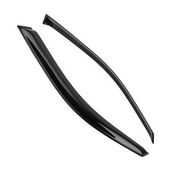 Wind Deflectors Guard Kit compatible for BMW X5 E53 1999-2006 Outside Mount Black Tinted