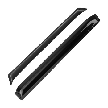 Wind Deflectors Guard Kit compatible for BMW X5 E53 1999-2006 Outside Mount Black Tinted