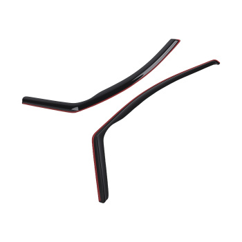 Wind Deflectors compatible for VW Caddy 2004-2020 Outside Mount Black Tinted 4pc Set