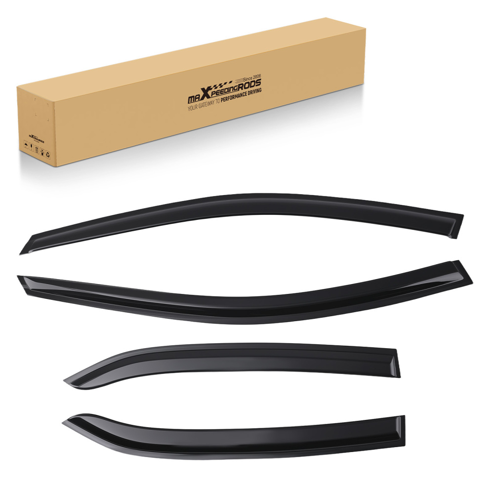 Weather Shields compatible for Toyota Camry 2018-2024 Acrylic Wind Deflectors 4Pcs Set