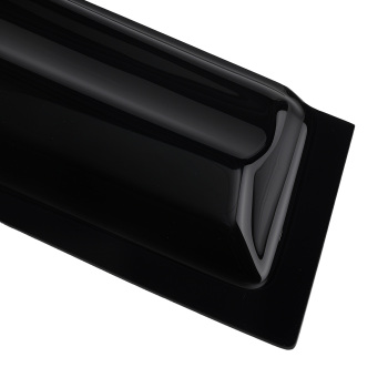 4pc Window Wind Deflectors Side Shields compatible for Kia Ceed MK2 2012-2018 Black Tinted