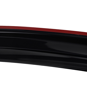 4pc Window Wind Deflectors Side Shields compatible for Kia Ceed MK2 2012-2018 Black Tinted