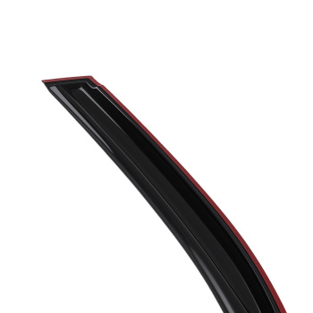 4x Side Window Deflectors Rain Guards compatible for Honda Civic 4dr 01-05 Black Tinted Set