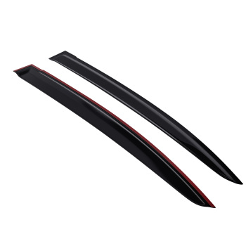4PC Rain Guard Deflectors compatible for HONDA CIVIC MK9 2012-2016 Window Visors Black Set