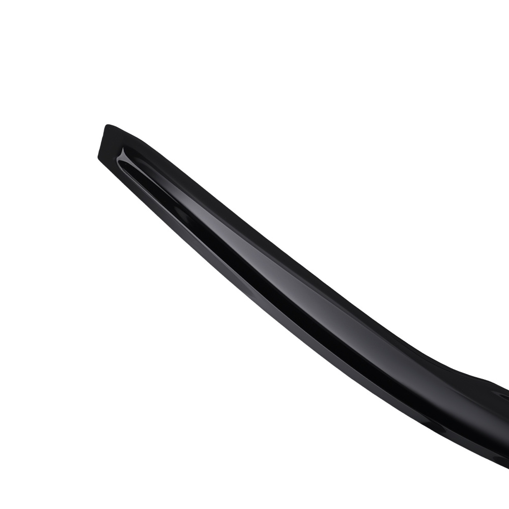 4pc Rain Guard Visor Set compatible for Toyota Corolla 2009-2013 Outside Mount Black Tinted