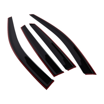 4PCS Window Rain Deflectors compatible for HONDA CR-V MK3 2007-2012 Wind Guards Visor Set