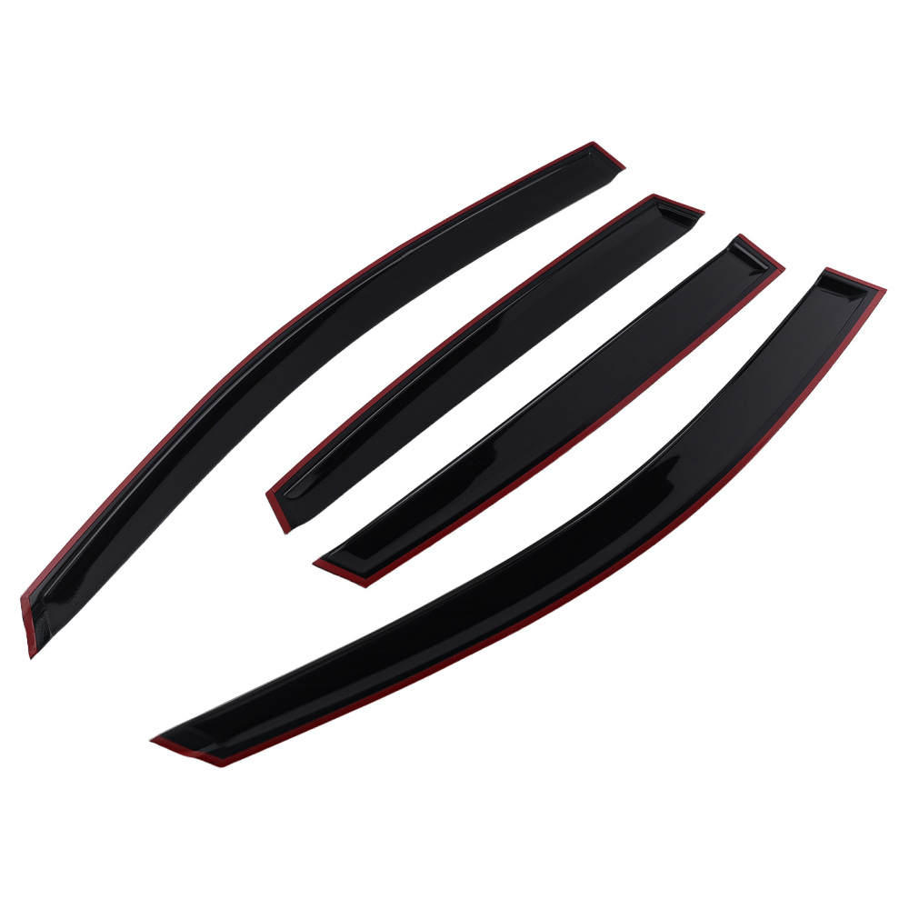 4pc Wind Deflectors compatible for HONDA CR-V MK4 2012-2017 Window Rain Guards Visors Set