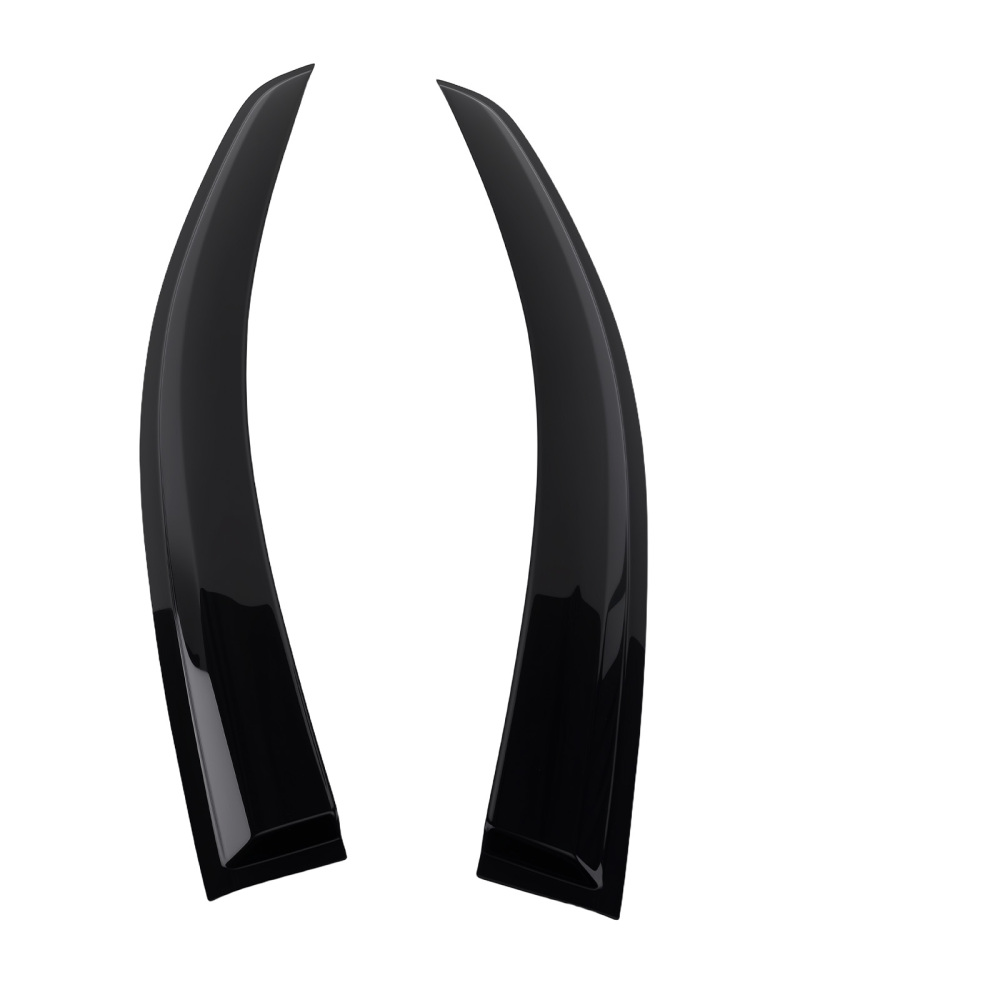 Car Door Shields compatible for Ford EcoSport MK2 2013-Onwards Black Wind Deflector Kit