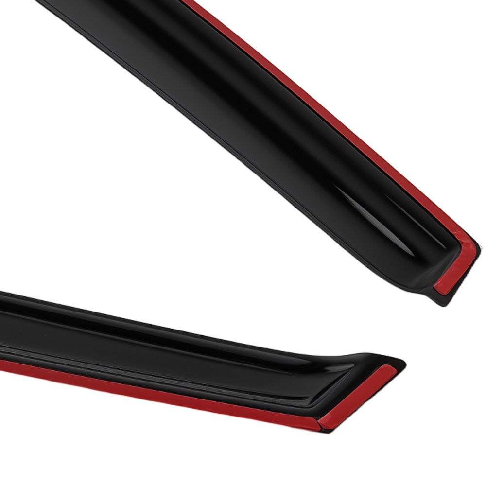 Acrylic Wind Deflectors compatible for Fiat Ducato MK3 2006+ Window Rain Guards Sun Visors