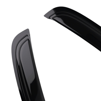 Acrylic Wind Deflectors compatible for Fiat Ducato MK3 2006+ Window Rain Guards Sun Visors