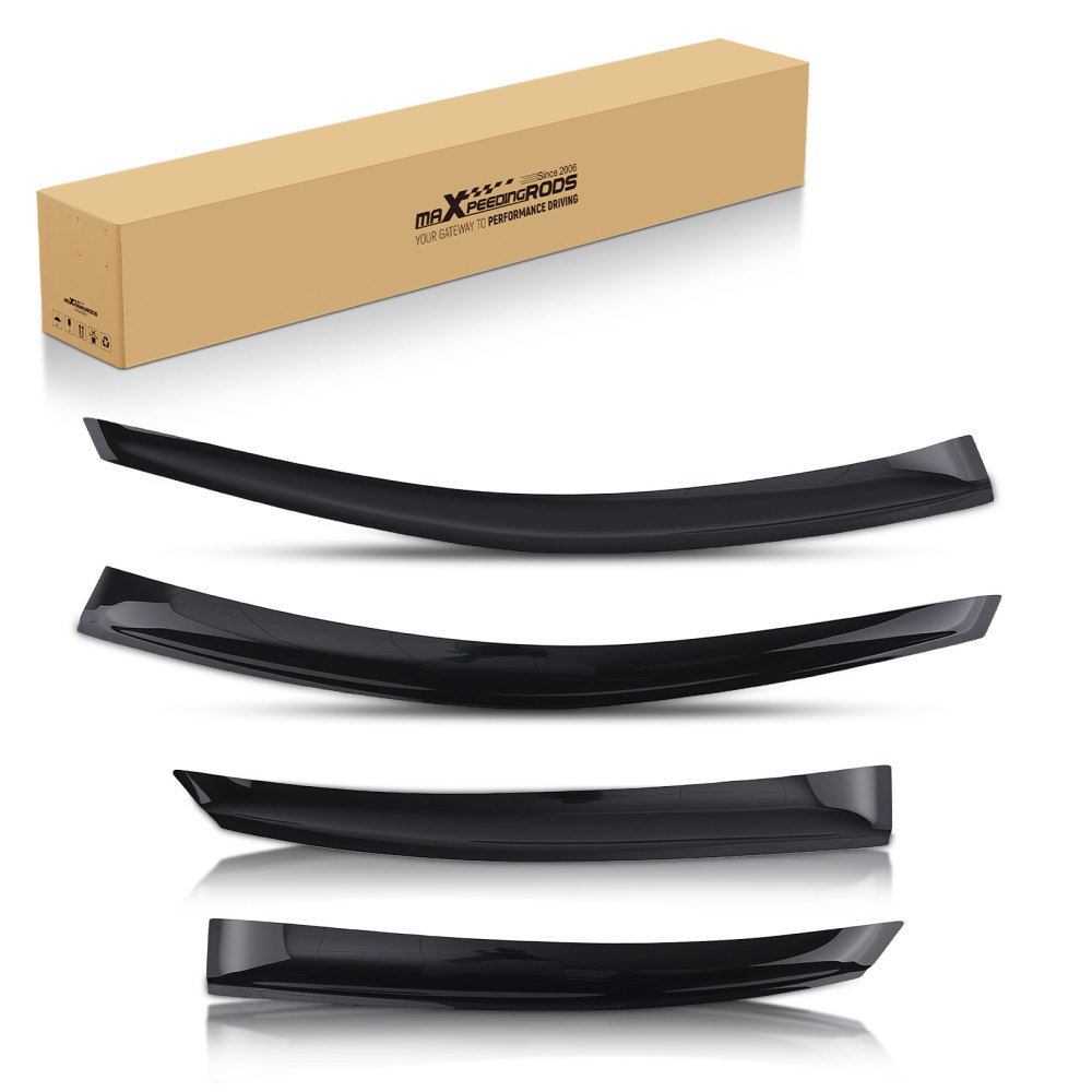 Wind Deflectorsfor compatible for Ford Focus MK2 2004-2011 Outside Mount Rain Guards 4pc