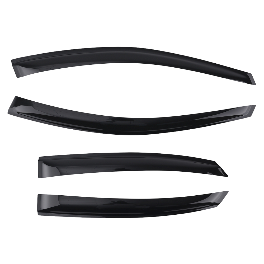 Wind Deflectorsfor compatible for Ford Focus MK2 2004-2011 Outside Mount Rain Guards 4pc