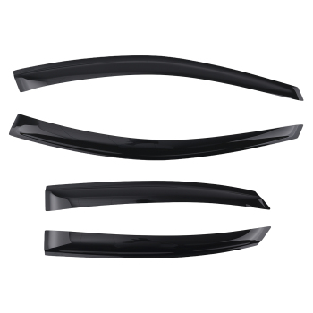 Wind Deflectorsfor compatible for Ford Focus MK2 2004-2011 Outside Mount Rain Guards 4pc