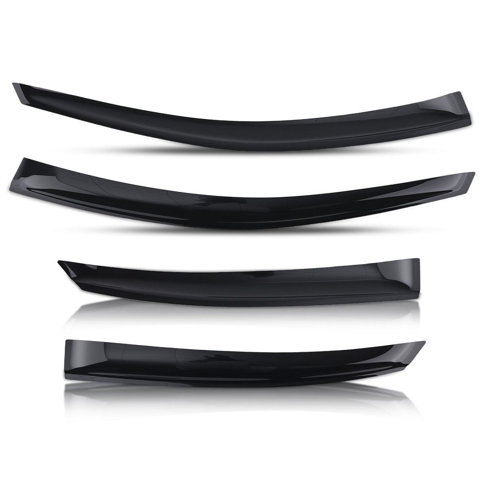 Wind Deflectorsfor compatible for Ford Focus MK2 2004-2011 Outside Mount Rain Guards 4pc