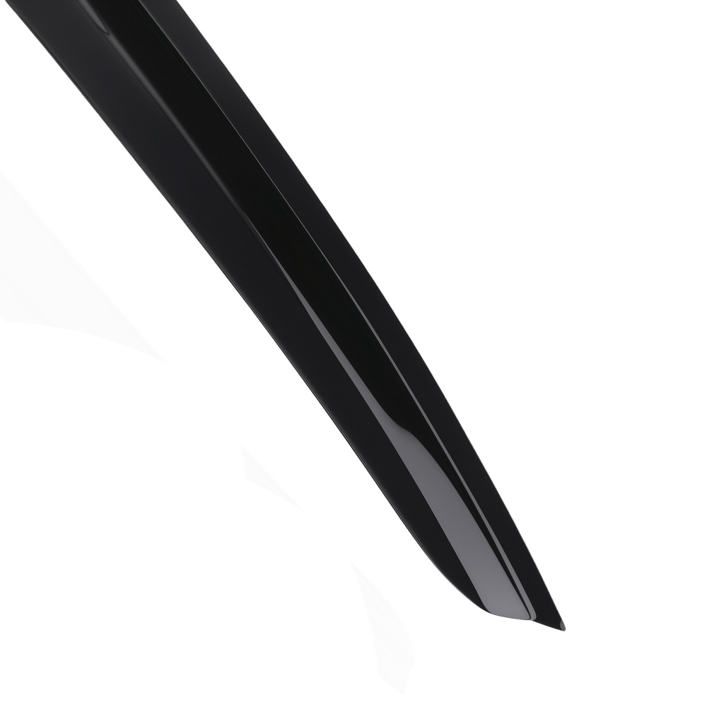 Door Rain Deflector Set compatible for Ford Focus MK4 2018-2021 Black Outside Mount 4PC