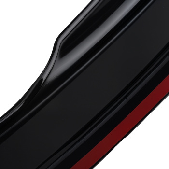 4PC Window Rain Visors compatible for Ford Fiesta MK6 2002-2008 Wind Deflectors Black