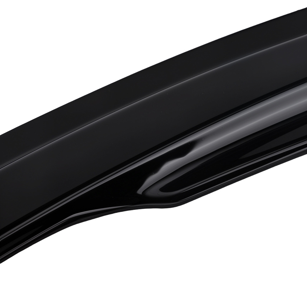 4PC Window Rain Visors compatible for Ford Fiesta MK6 2002-2008 Wind Deflectors Black