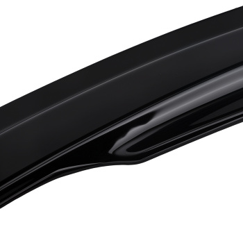 4PC Window Rain Visors compatible for Ford Fiesta MK6 2002-2008 Wind Deflectors Black