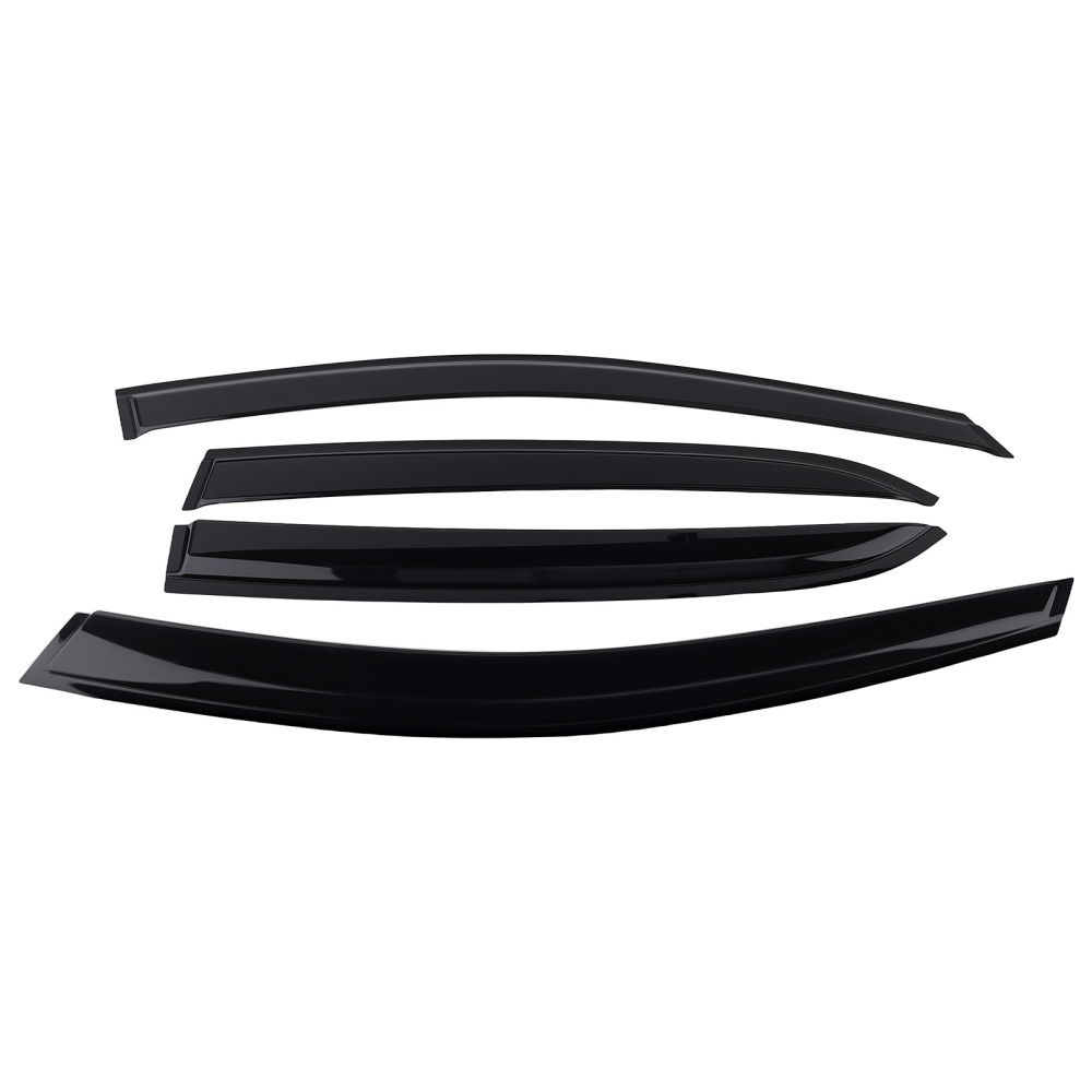 4PC Rain Deflectors compatible for Mercedes GLA MK1 2013-2019 Window Sun Visors Guards Set