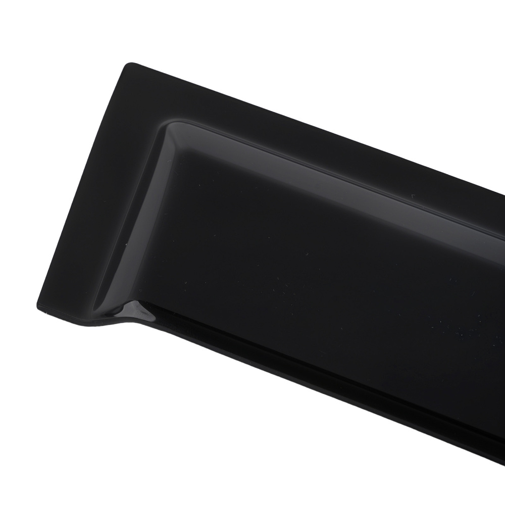 Black Rain Visors compatible for Mercedes GLC MK1 2016-2022 Window Wind Deflectors 4pc Set