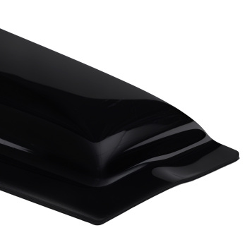 Black Rain Visors compatible for Mercedes GLC MK1 2016-2022 Window Wind Deflectors 4pc Set