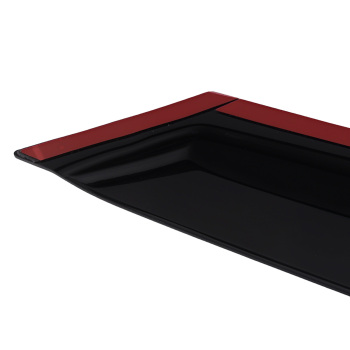 Black Rain Visors compatible for Mercedes GLC MK1 2016-2022 Window Wind Deflectors 4pc Set