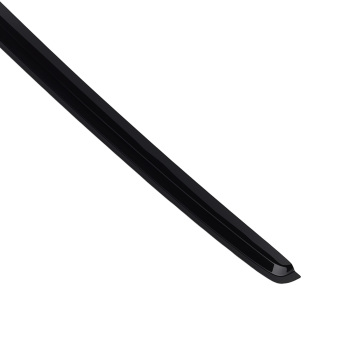 4PC Side Window Rain Guards Set compatible for VW GOLF MK6 2008-2012 Black