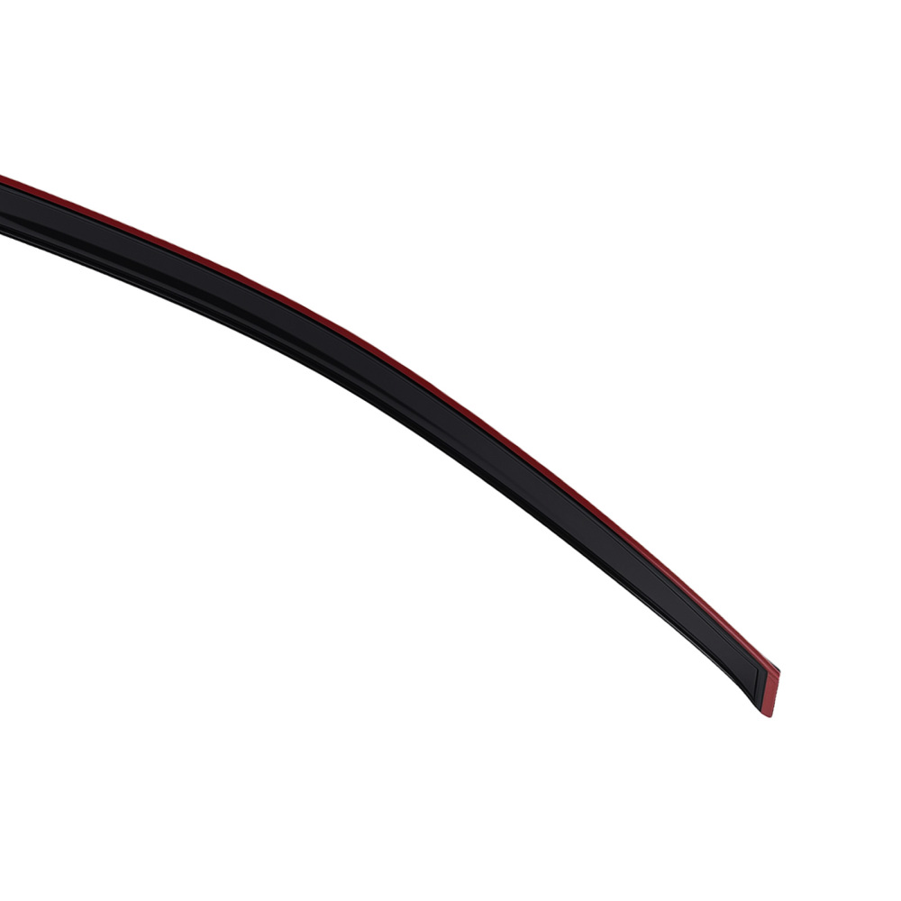 4PC Side Window Rain Guards Set compatible for VW GOLF MK6 2008-2012 Black