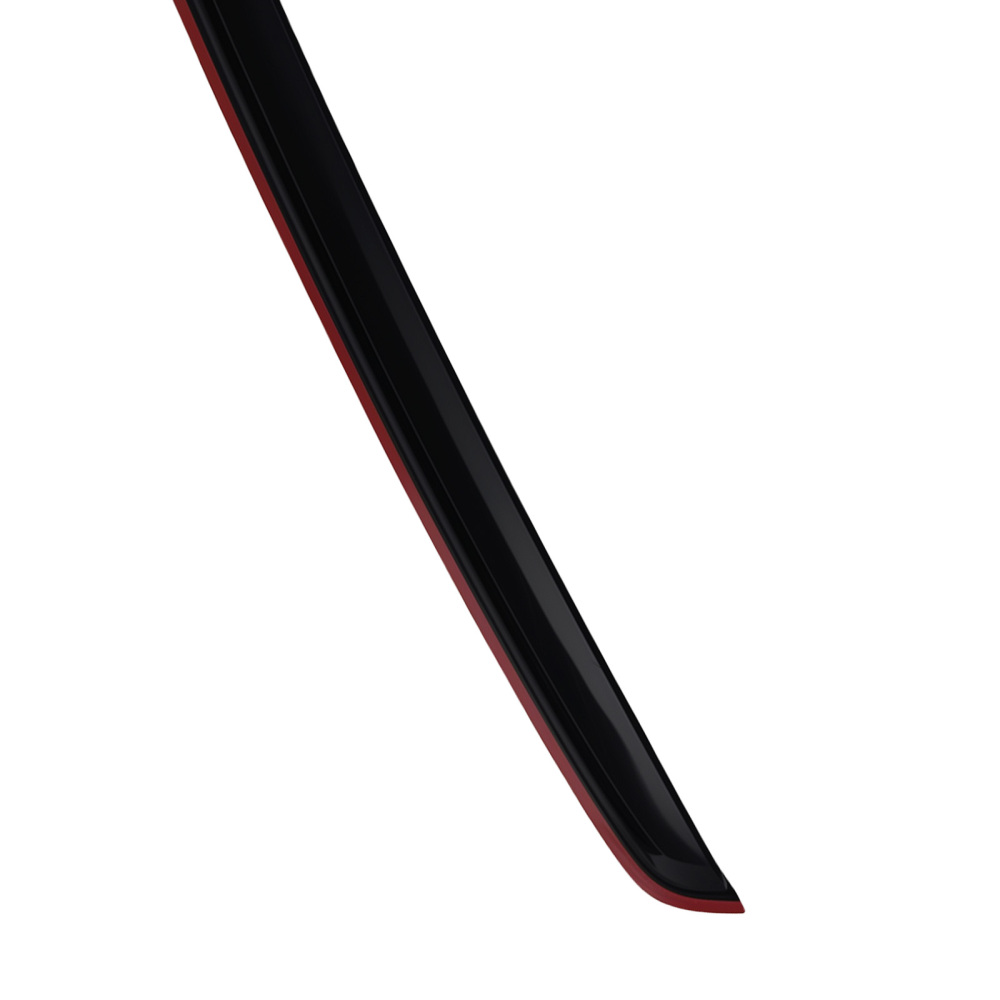 4PC Side Window Rain Guards Set compatible for VW GOLF MK6 2008-2012 Black