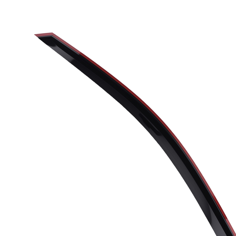 Door Window Deflectors compatible for VW Golf 7 MK7 2012-2020 Rain Guards 4pc Black Set