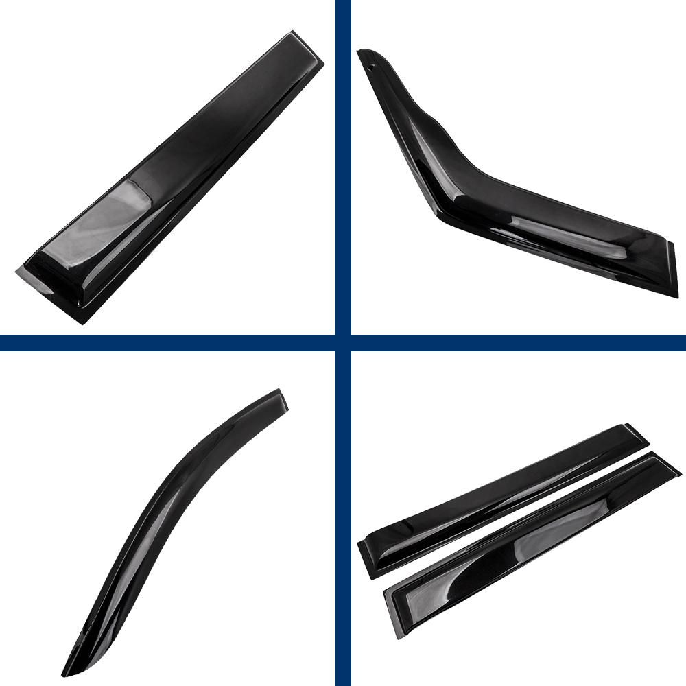 ABC Weathershields Window Visor compatible for Nissan Patrol GQ Y60 1988-97 W/Auto mirror