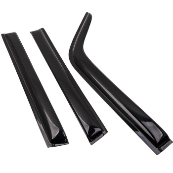 4 Weather Weathershields compatible for Nissan Patrol Y61 GU 98-18 Window Door Visor New