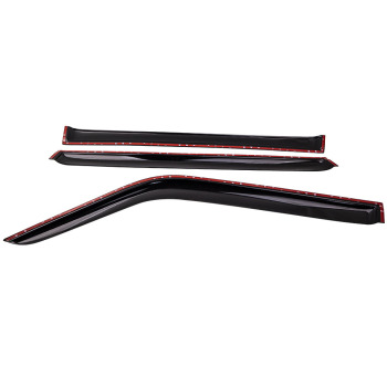 4 Weather Weathershields compatible for Nissan Patrol Y61 GU 98-18 Window Door Visor New