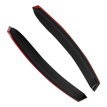 4pc Side Window Visor Rain Guards compatible for Hyundai Accent 2011-2017 Outside Mount
