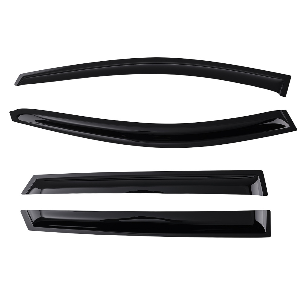 4pc Rain Guard Set compatible for Hyundai IX35 LM 2010-2015 Wind Deflectors Window Visors