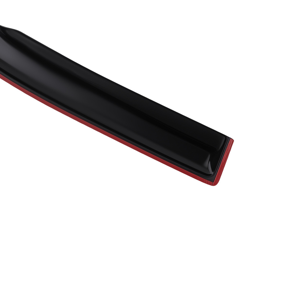 Weather Shield compatible for Toyota Hiace 2005-2019 Wind Deflectors Black Outside Mount