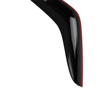 2pcs Window Wind Deflector compatible for Toyota Hiace 1990-2005 Rain Guards Black Tinted