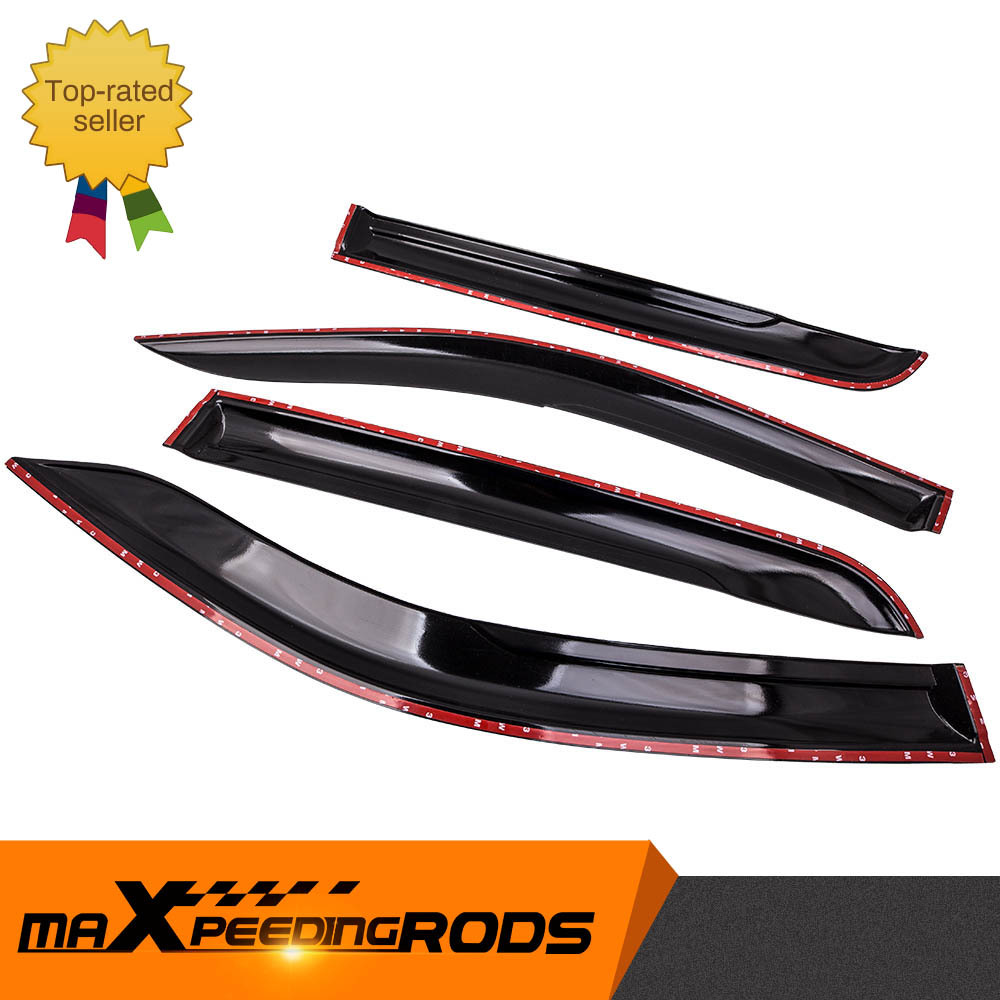 4pc Weathershields Visor compatible for Toyota Hilux REVO 2015-2020 Dual Cab New