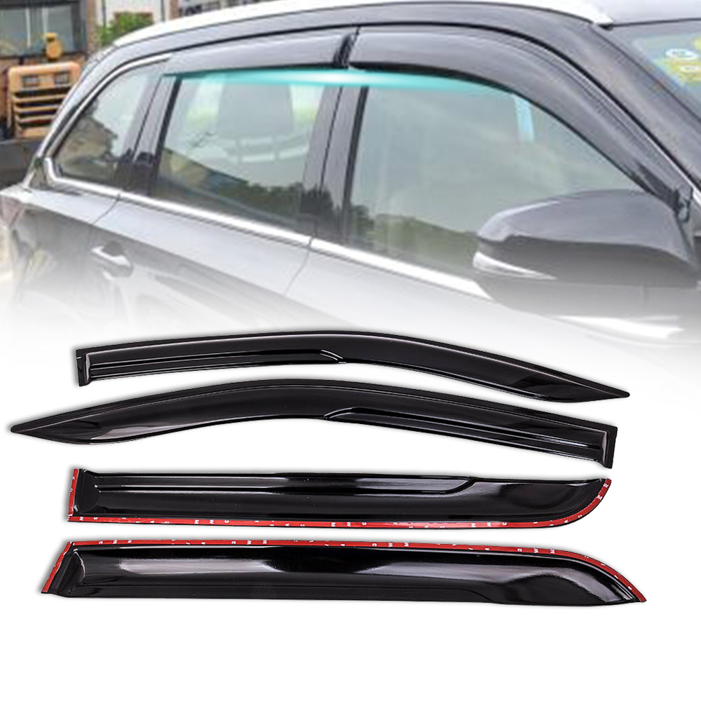 4pc Weathershields Visor compatible for Toyota Hilux REVO 2015-2020 Dual Cab New