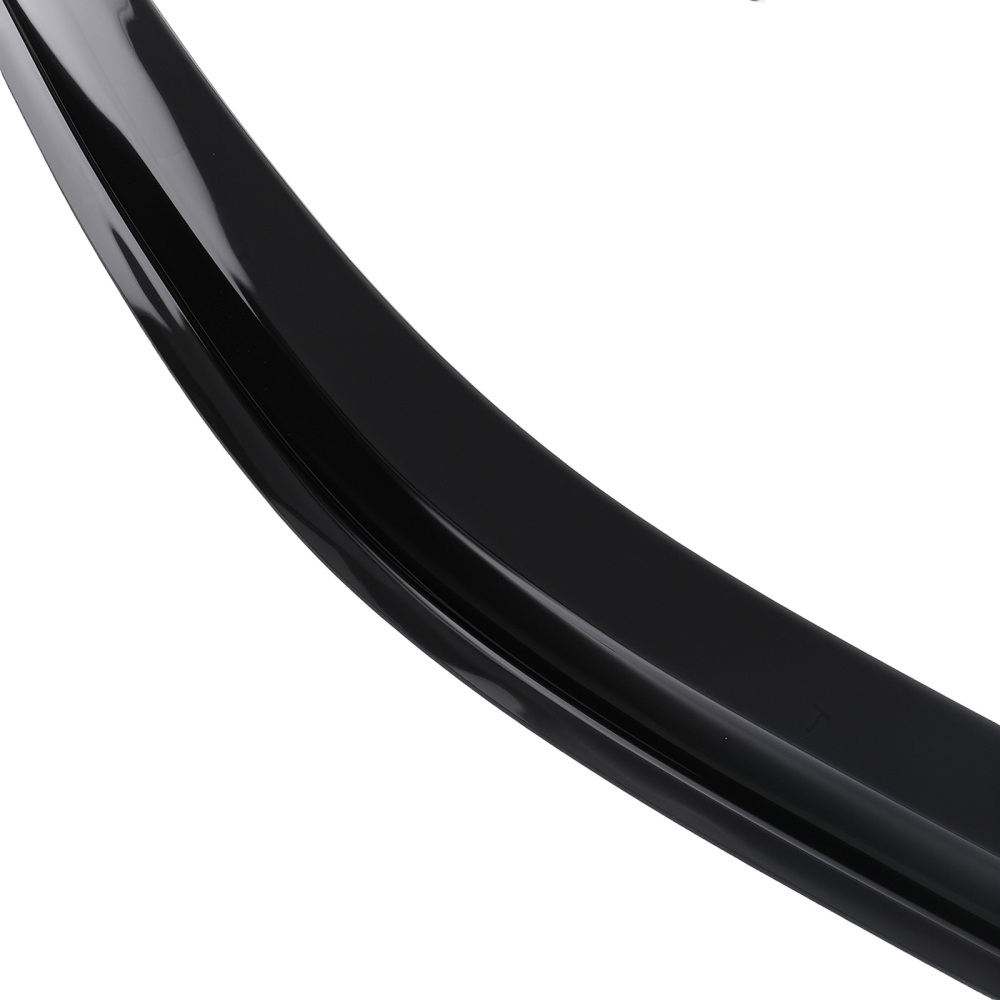 4PC Shield Window Rain Guard compatible for Jeep Compass 2007-2017 Black Tinted Set