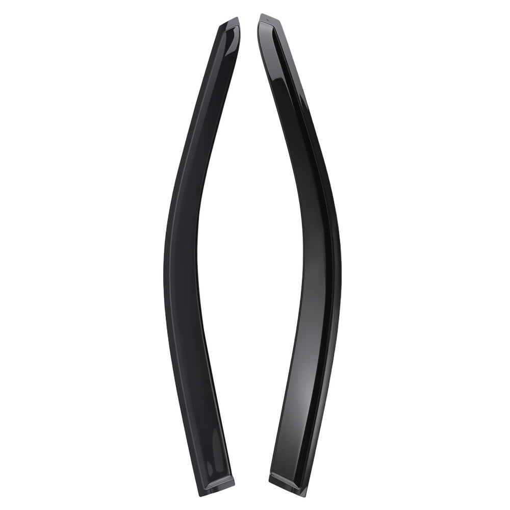 4PC Rain Guards Wind Visors compatible for Jeep Cherokee 2014-2021 FrontRear Deflectors