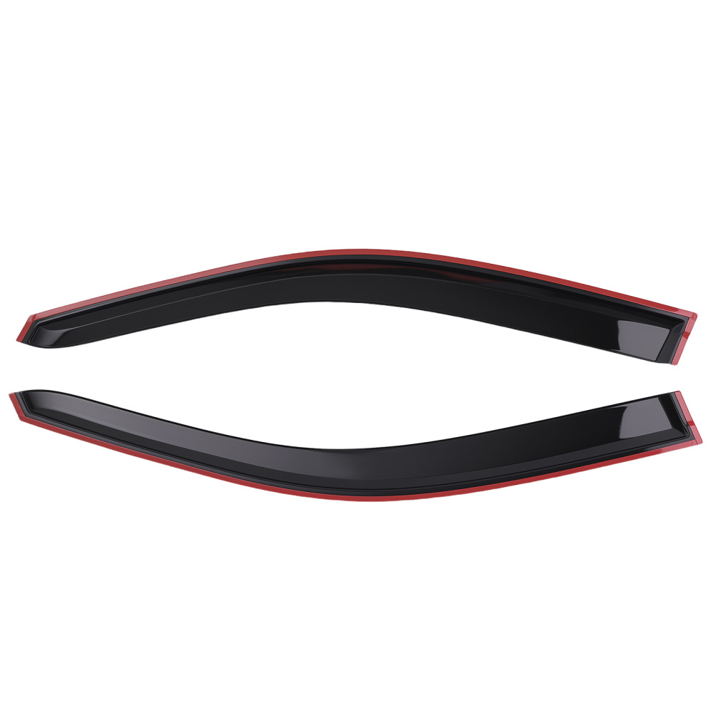 4PC Rain Guards Wind Visors compatible for Jeep Cherokee 2014-2021 FrontRear Deflectors