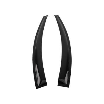 4PC Rain Guard Window Visors compatible for KIA RIO K2 SEDAN 2011-2017 Outside Mount