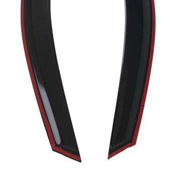 Window VisorRain Guards Wind Deflectors Set compatible for Kia Sorento 16-20 Black Tinted