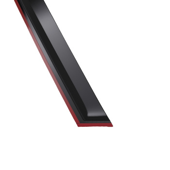 Weather shields Set compatible for KIA Sportage 2015-2021 Outside Mount Black 4Pcs