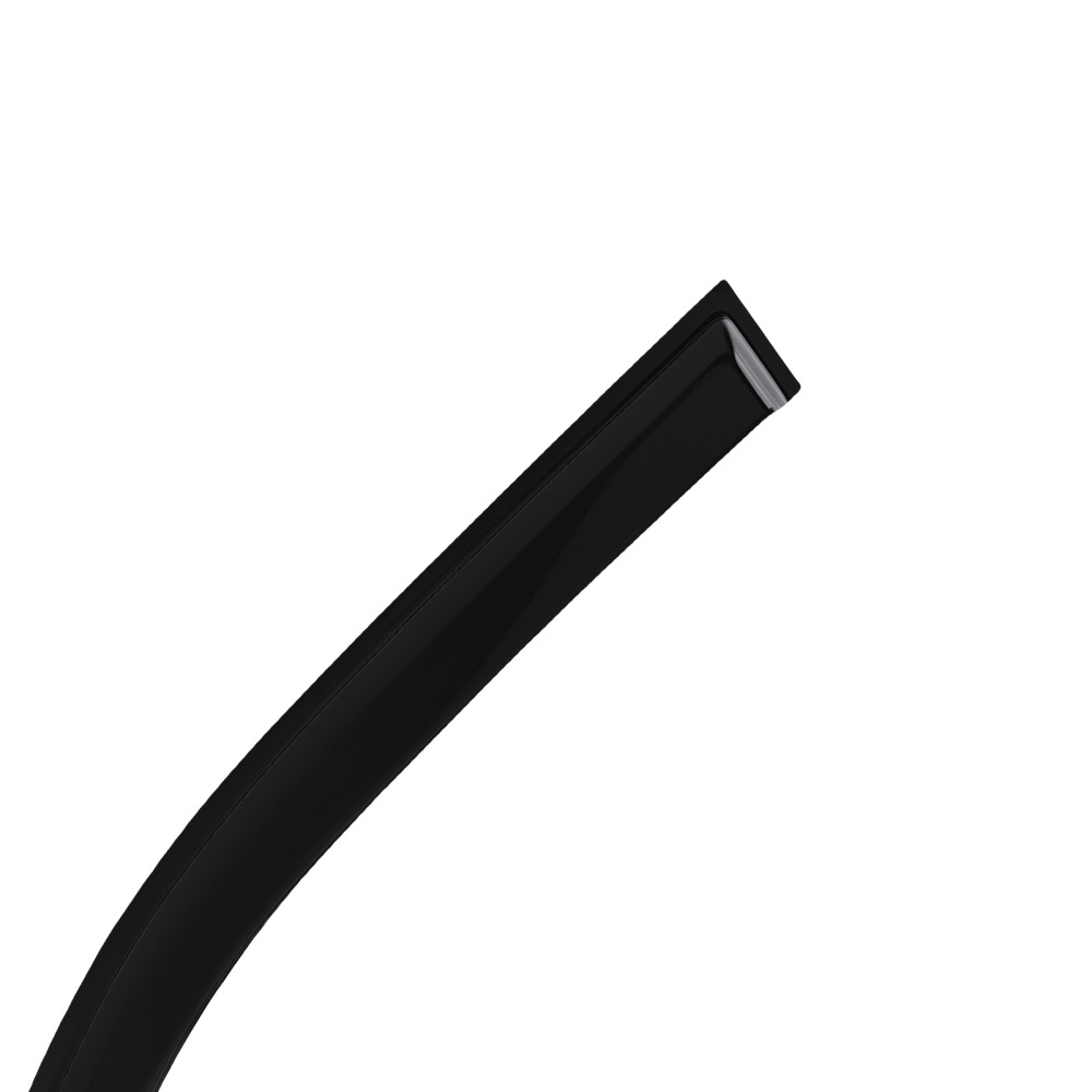 Weather shields Set compatible for KIA Sportage 2015-2021 Outside Mount Black 4Pcs