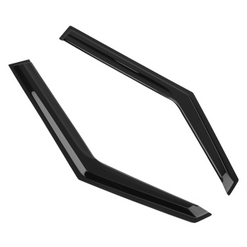 4Pc Side Window Wind Deflectors Rain Guards compatible for KIA SOUL 2020-2024 Tinted Black